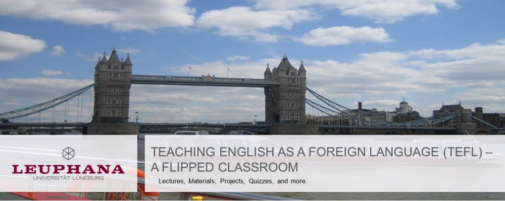 Teaching English as a Foreign Language (TEFL) – A Flipped Classroom